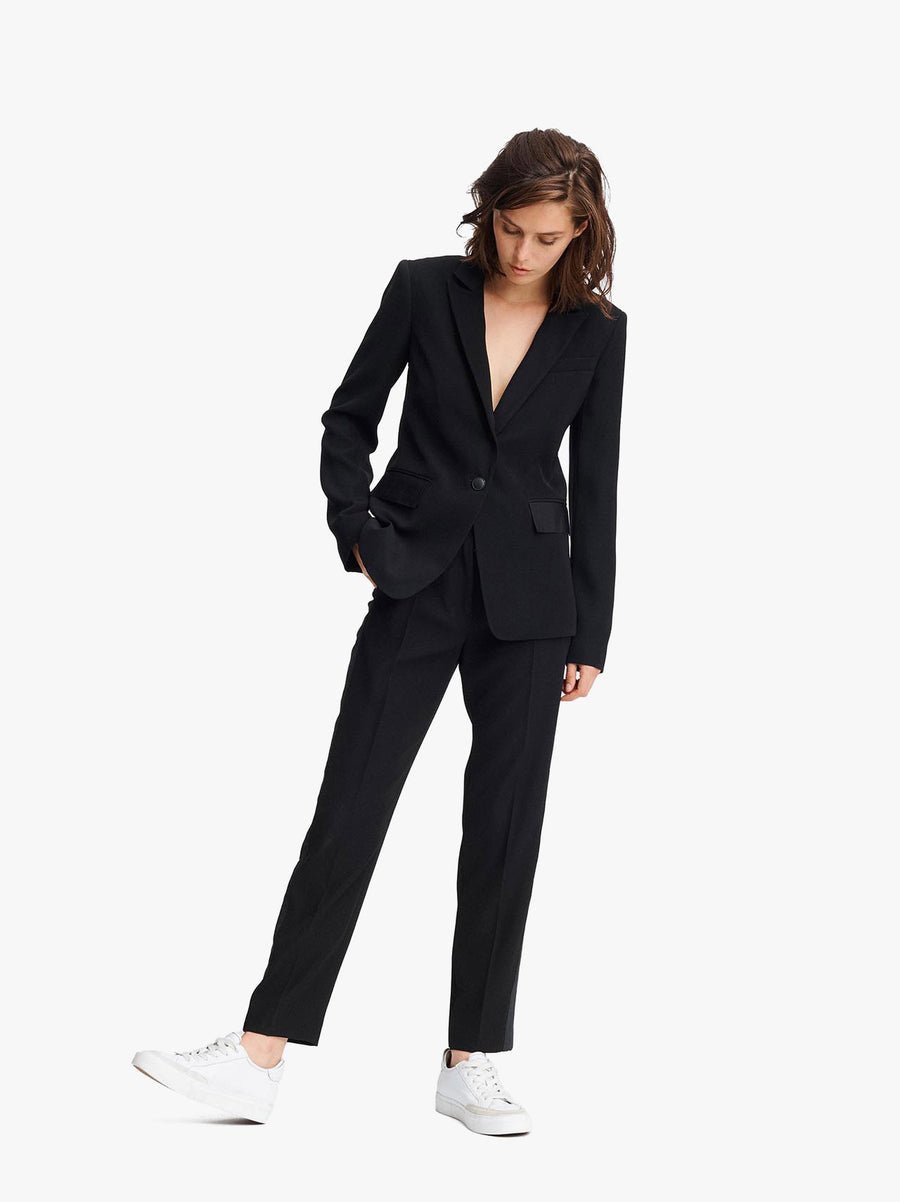 Blazer Without Lapels