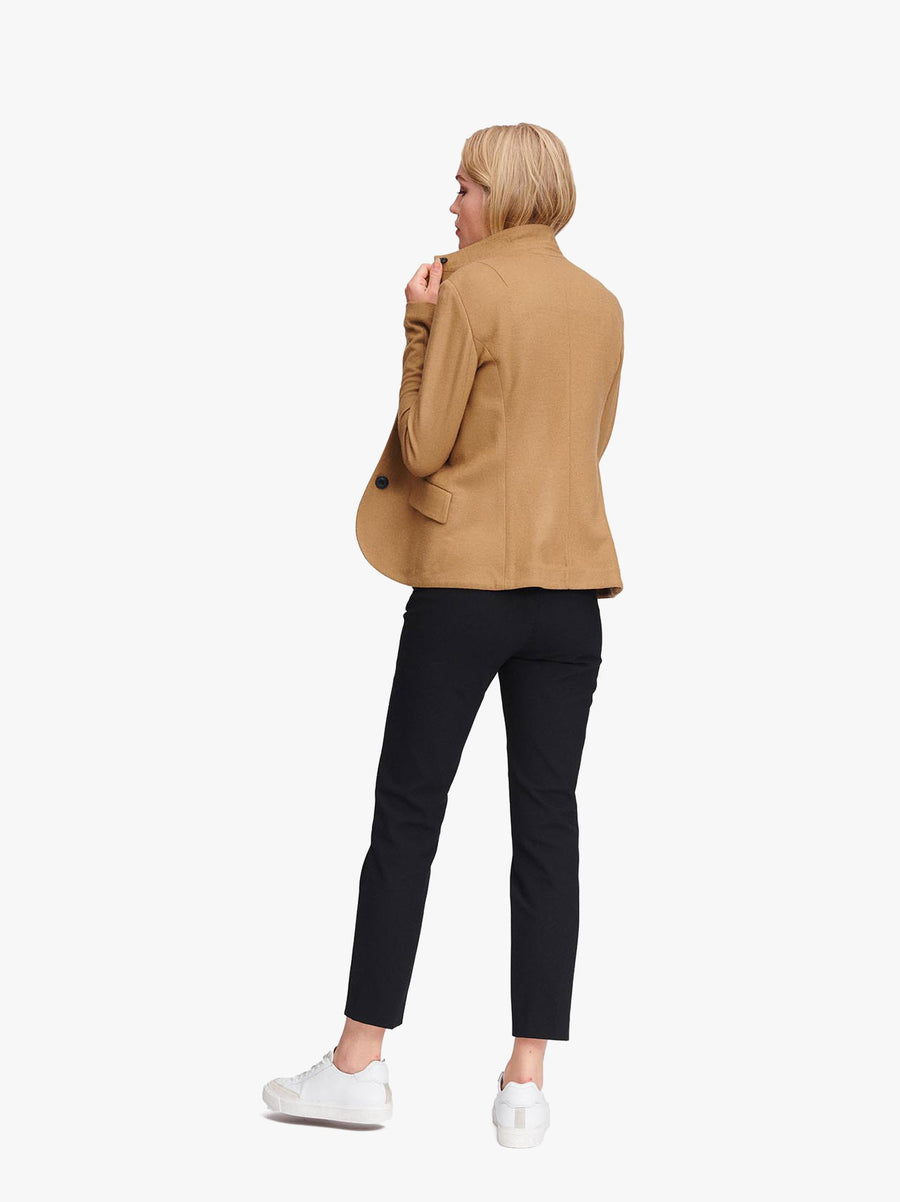 Blazer With Flap Pockets