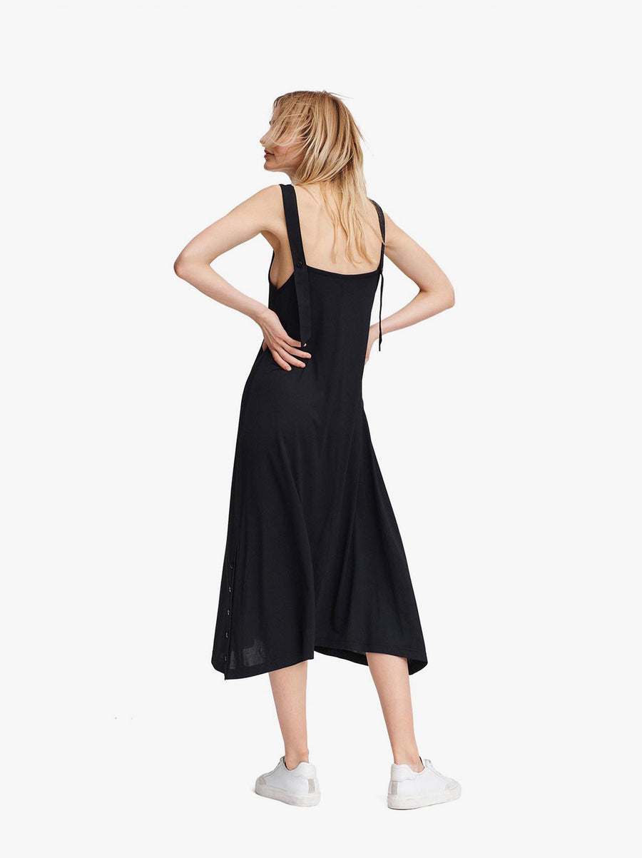 Allegra Tank Polished Crepe Dress