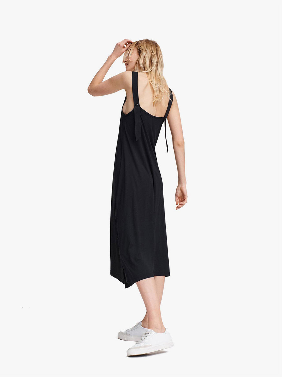 Allegra Tank Polished Crepe Dress