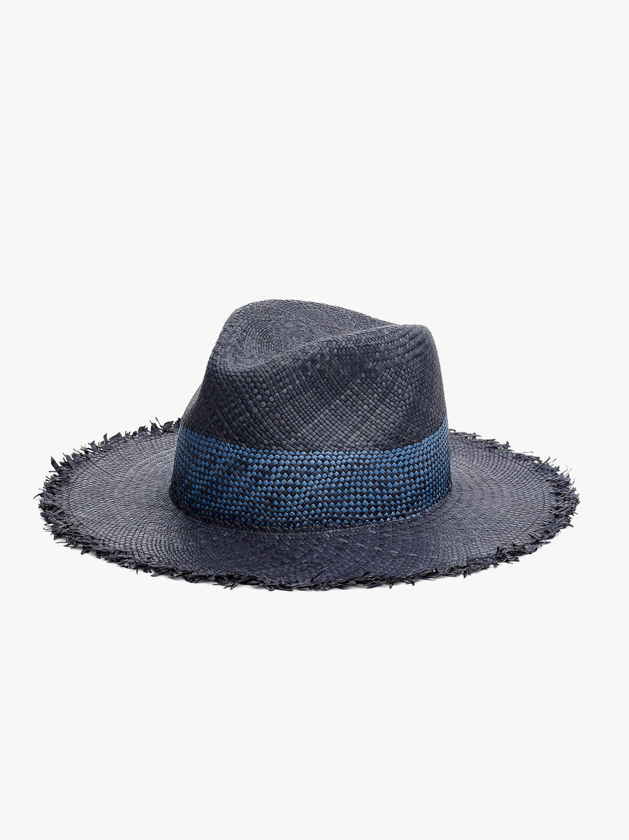 Sewn Straw Panama Hat