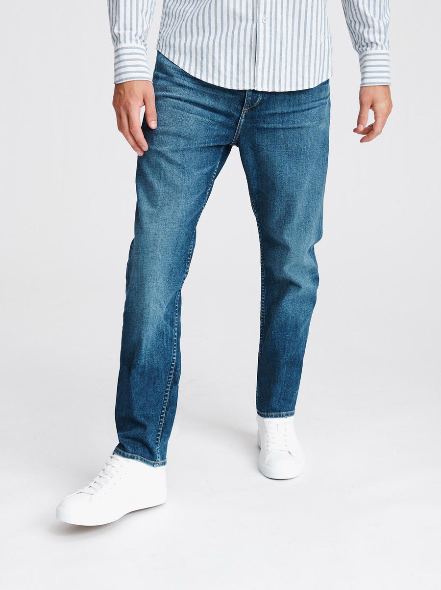 Waxed Finish Skinny Jeans