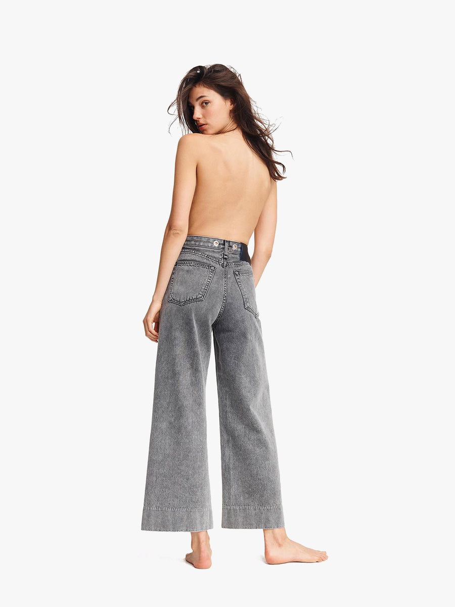 Super High-Rise Ankle Wide Leg