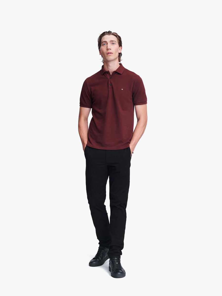 Hyper-Laundered Pique Polo