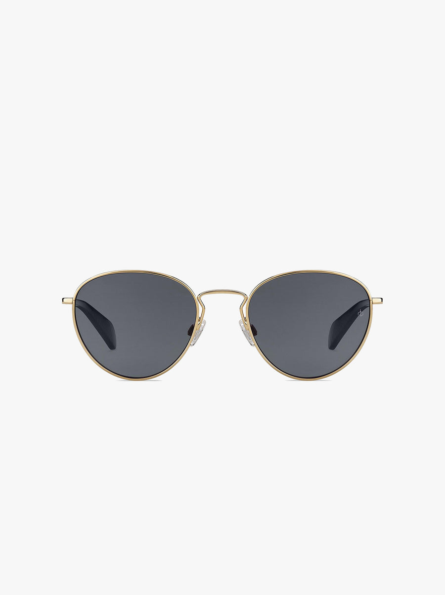 Contrasting Plastic Frame Sunglasses