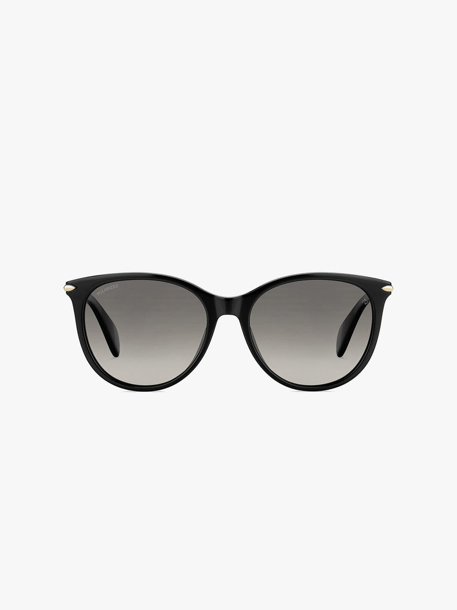 Contrasting Plastic Frame Sunglasses